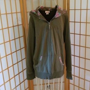 Mossimo Supply Co. Rose Floral Print Jacket